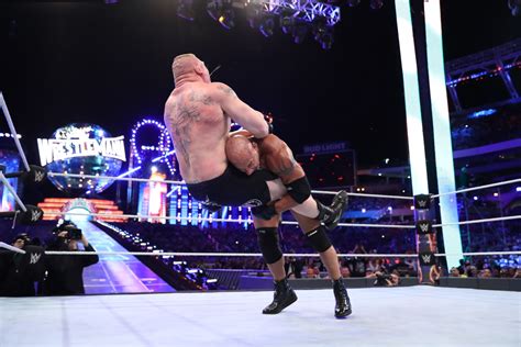 versus brock lesnar